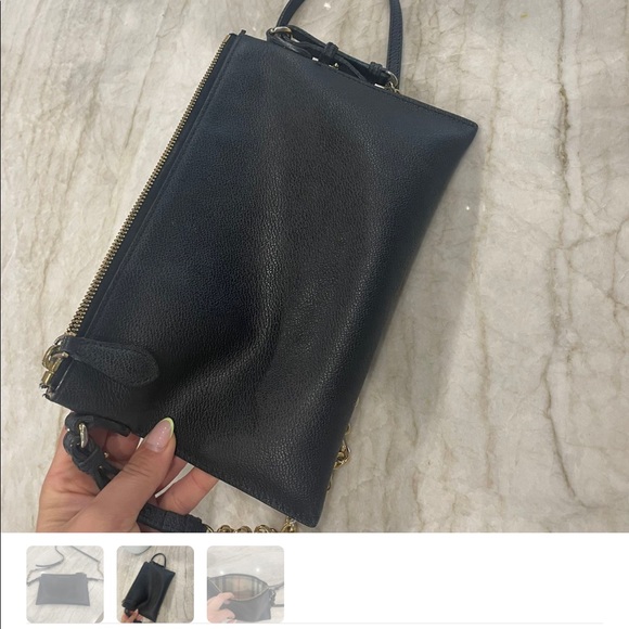 Black Burberry with Gold Chain - Picture 3 of 3